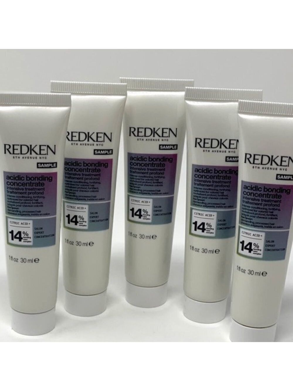 10- Redken acidic bonding concentrate 1 oz NEW  CITRIC Acid 14 % Bond care